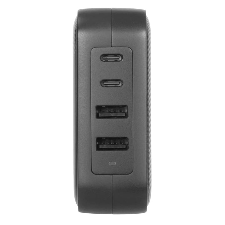Targus Universal 100 W 4-Port vegglader - med reiseadaptere
