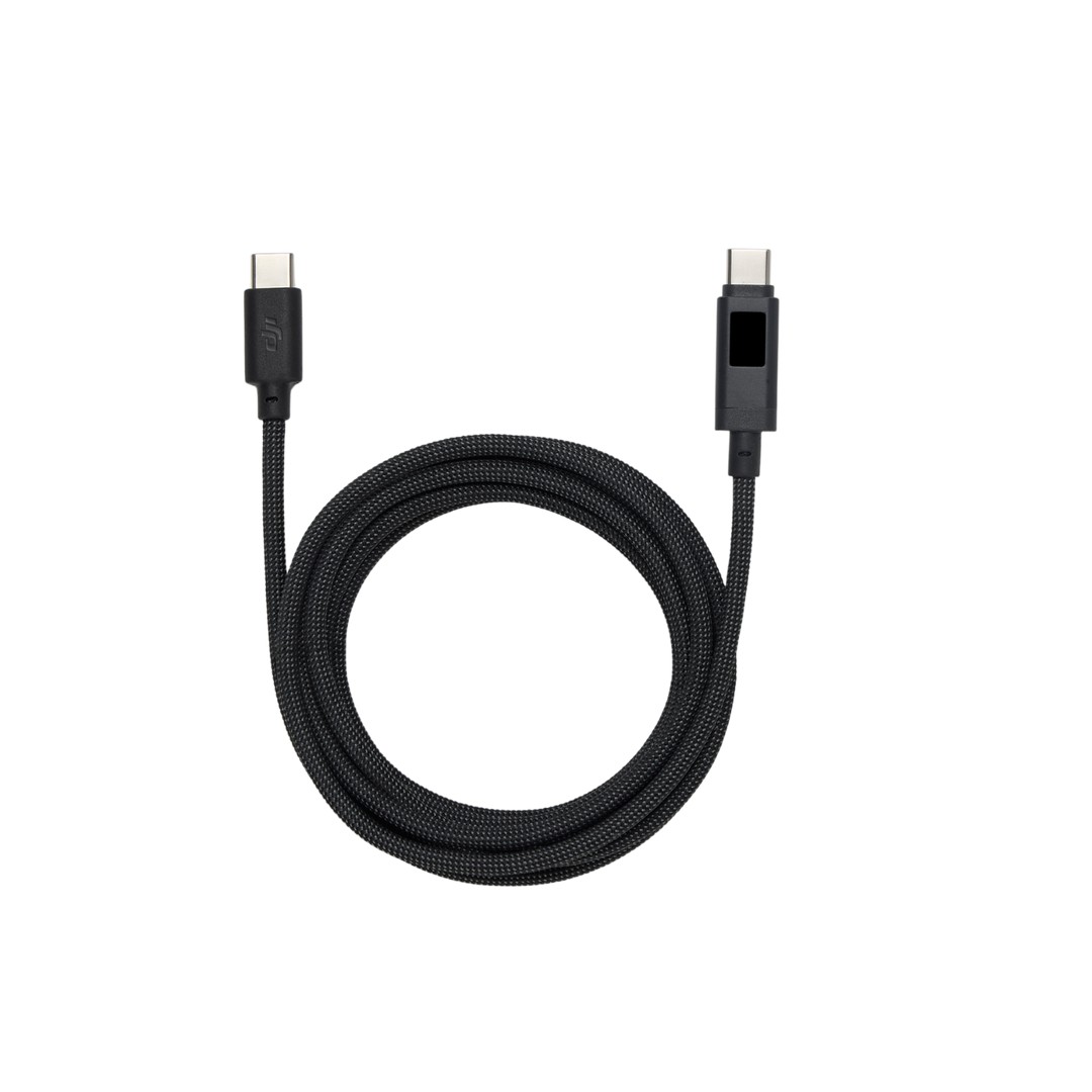 DJI Power 7A USB-C Digitalkabel med Display (1,8 m)